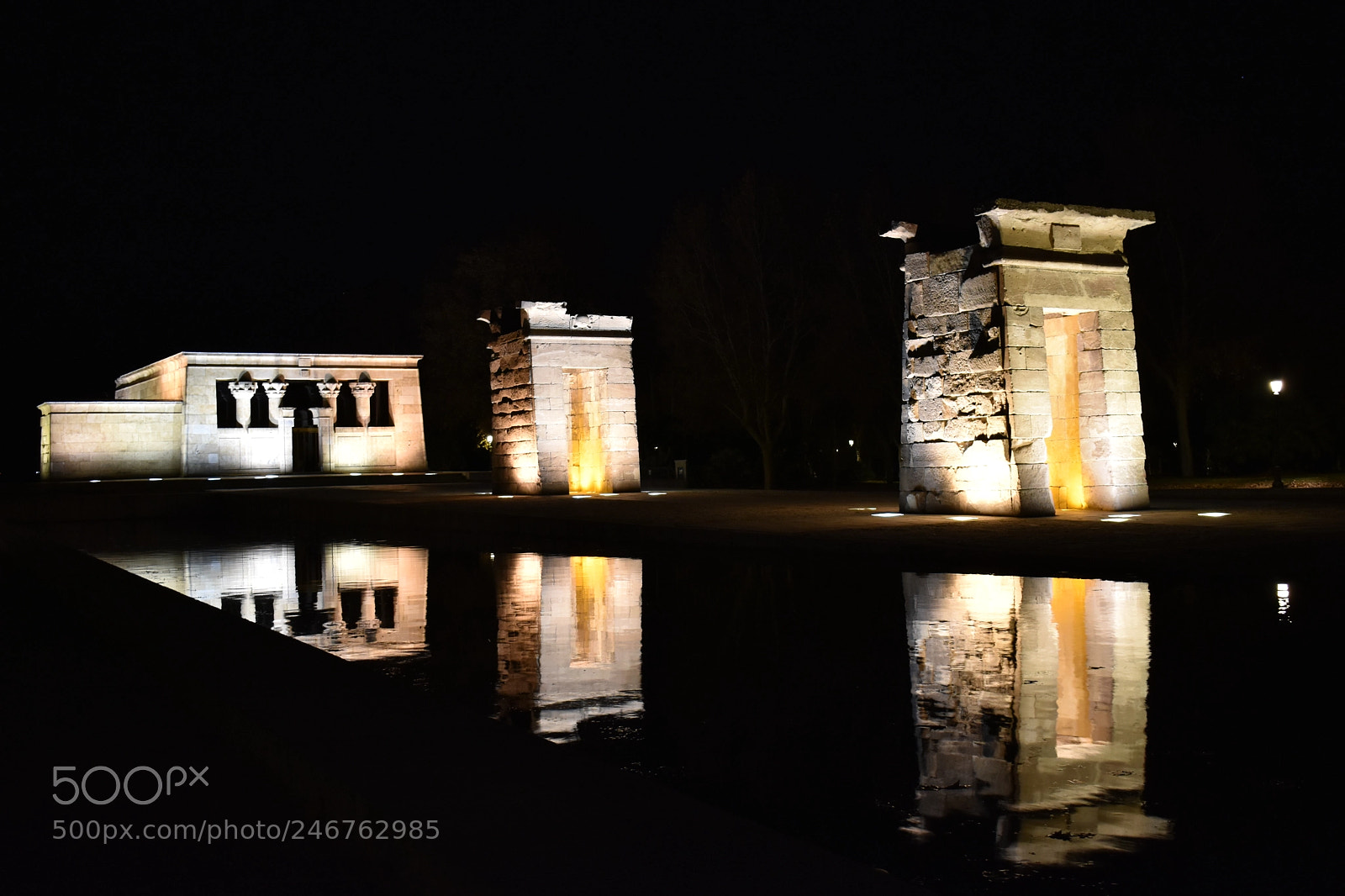 Nikon D3400 sample photo. Temple of debod photography