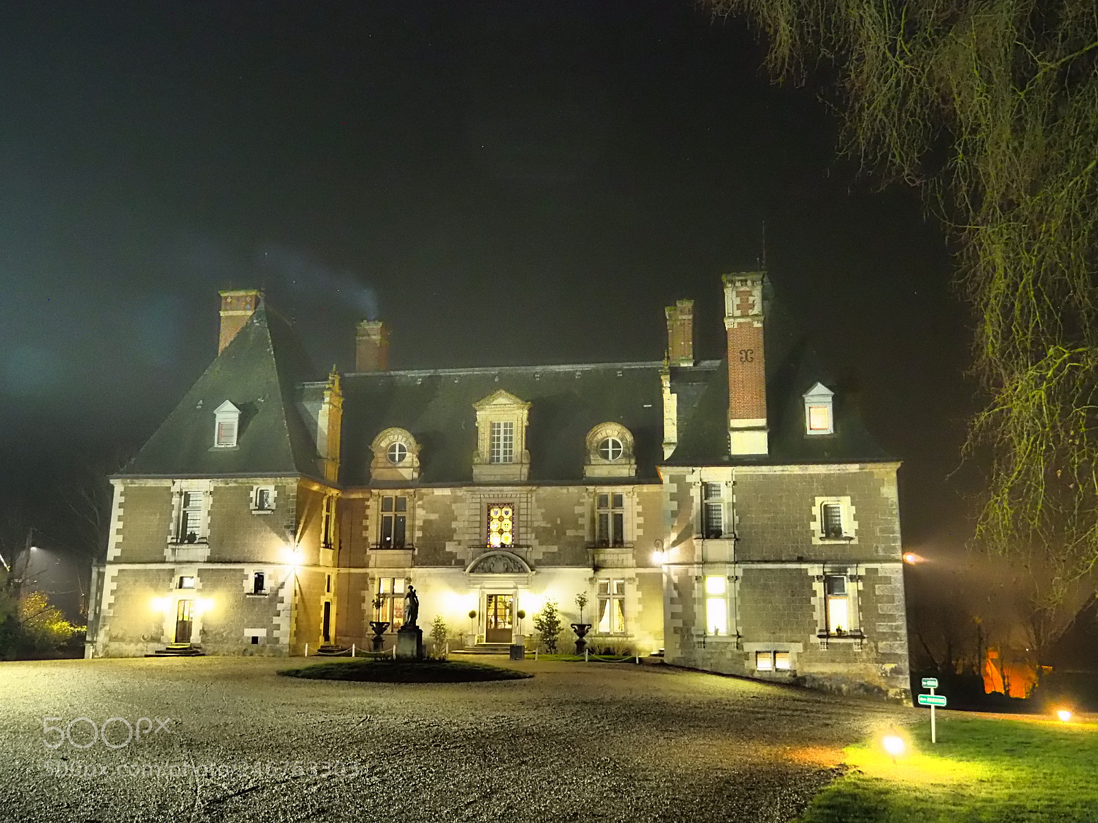 Olympus OM-D E-M5 II sample photo. Chateau de noizay photography