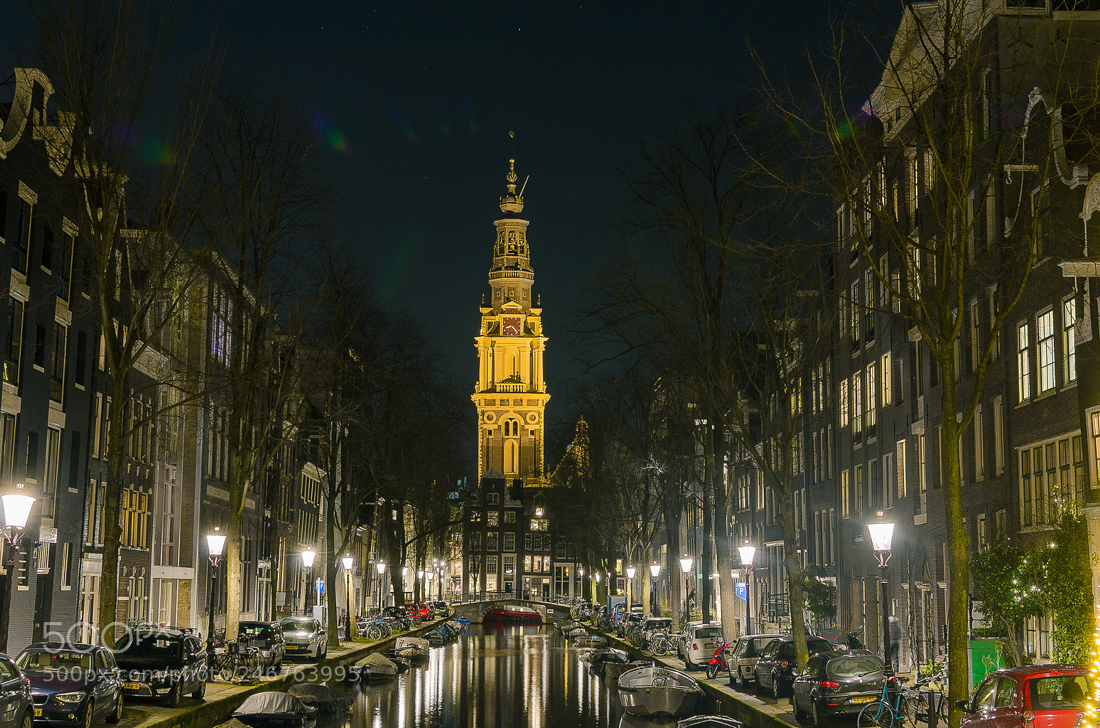 Nikon D5100 sample photo. Amsterdam at night photography
