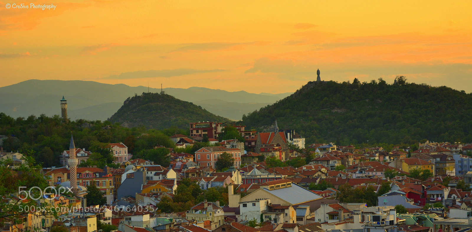 Nikon D5200 sample photo. Plovdiv in the golden photography