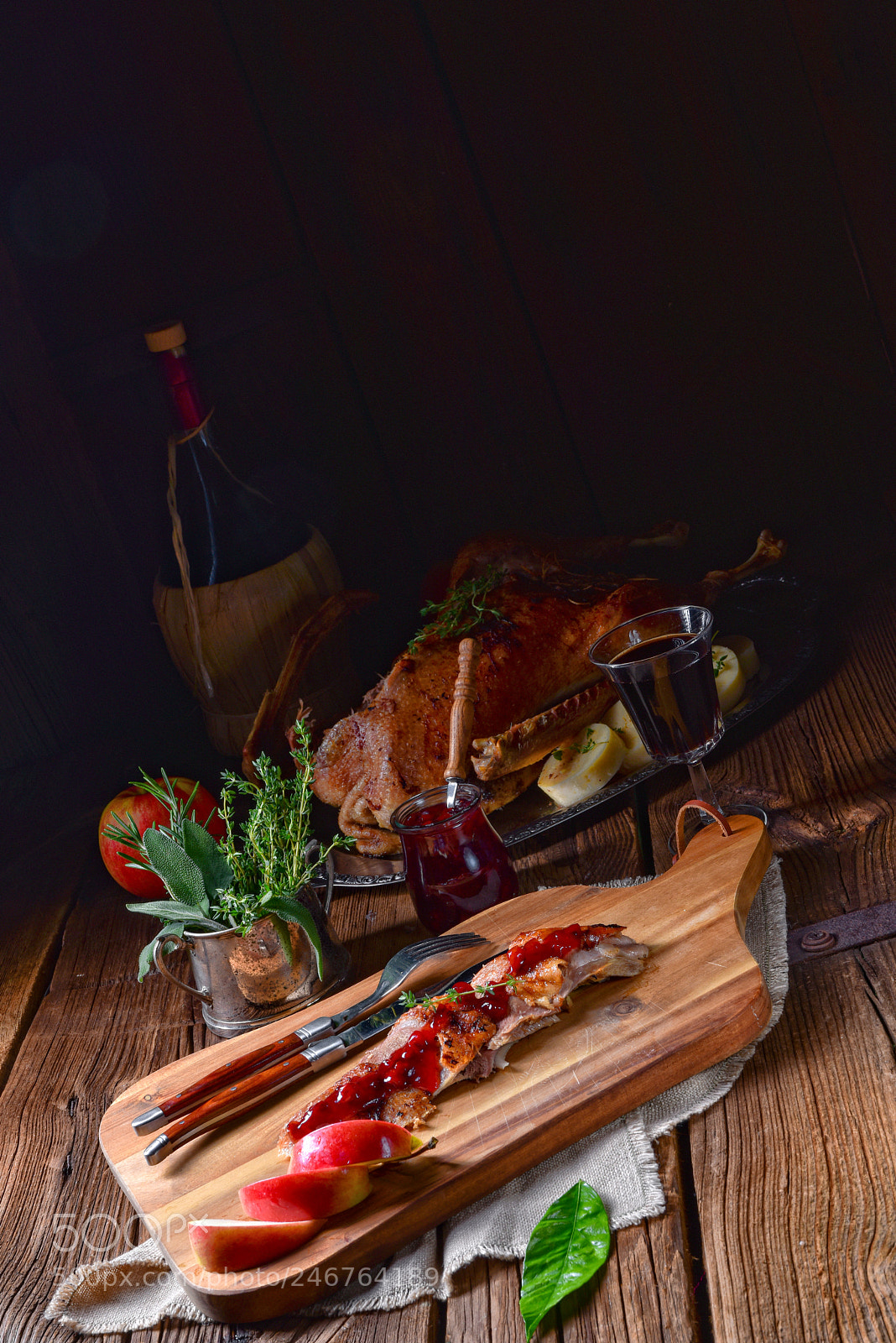 Nikon D810 sample photo. Fried duck breast with photography