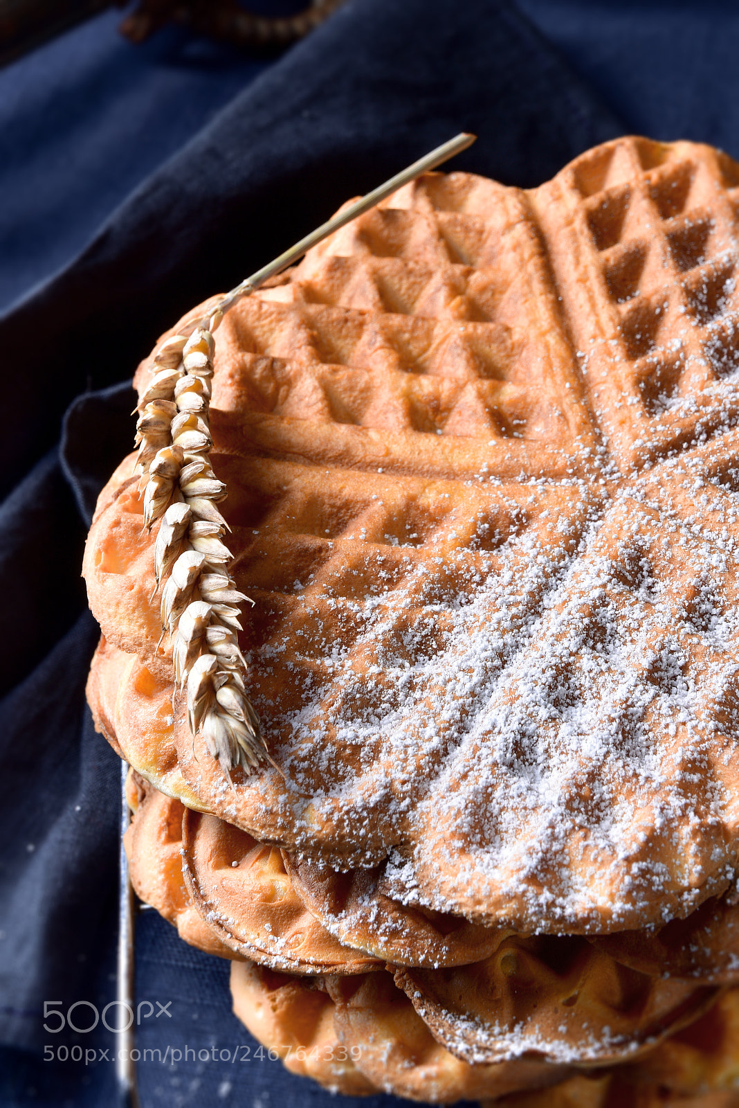 Nikon D810 sample photo. Fresh and tasty waffle photography
