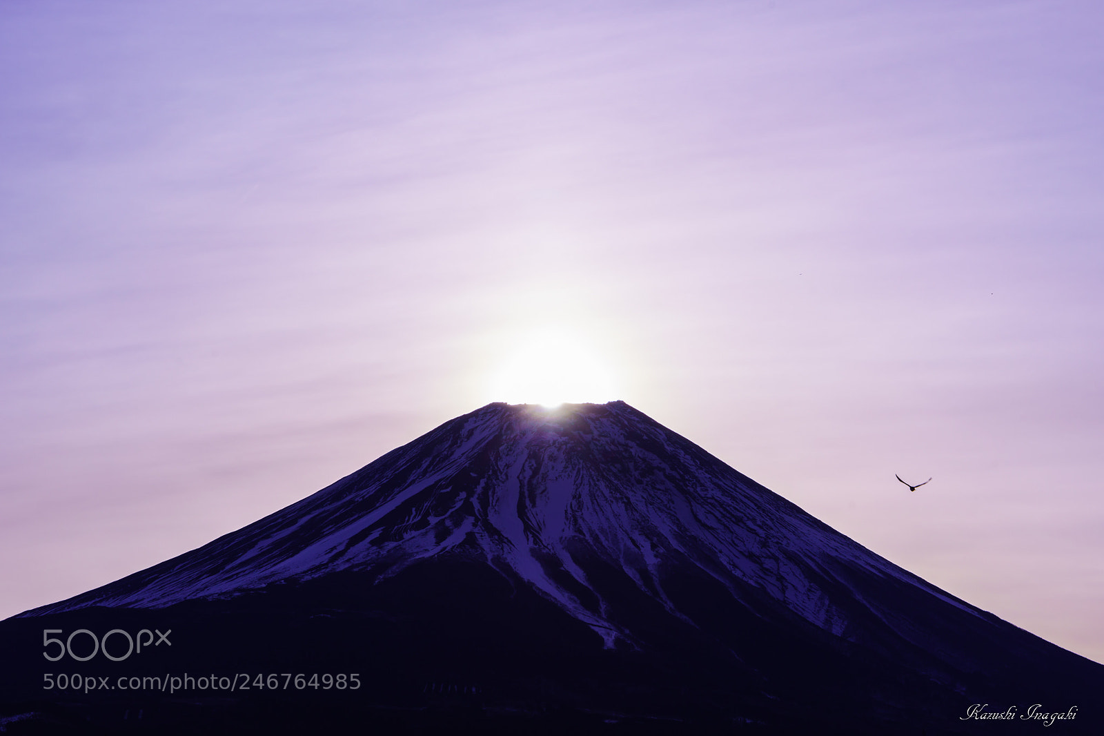 Sony SLT-A99V sample photo. Dawn of mountain fuji photography