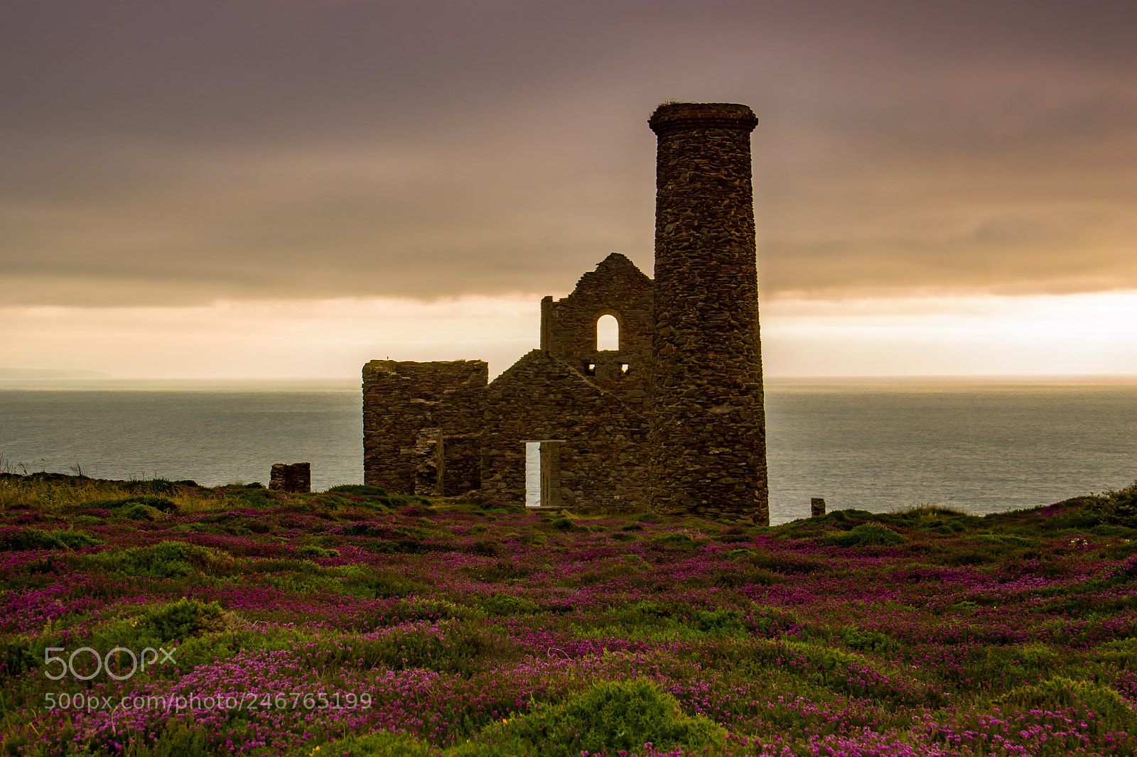 Canon EOS 1100D (EOS Rebel T3 / EOS Kiss X50) sample photo. Old mine in cornwall photography