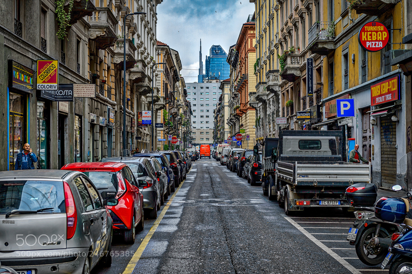 Nikon D4S sample photo. Ordinary street @ milano italy ! photography