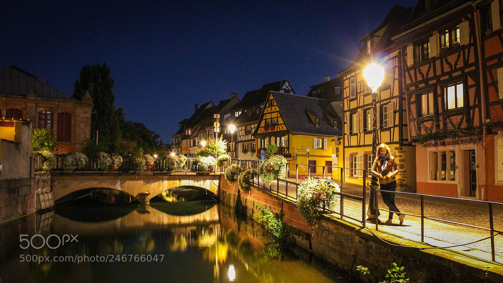 Canon EOS 600D (Rebel EOS T3i / EOS Kiss X5) sample photo. Colmar at night photography