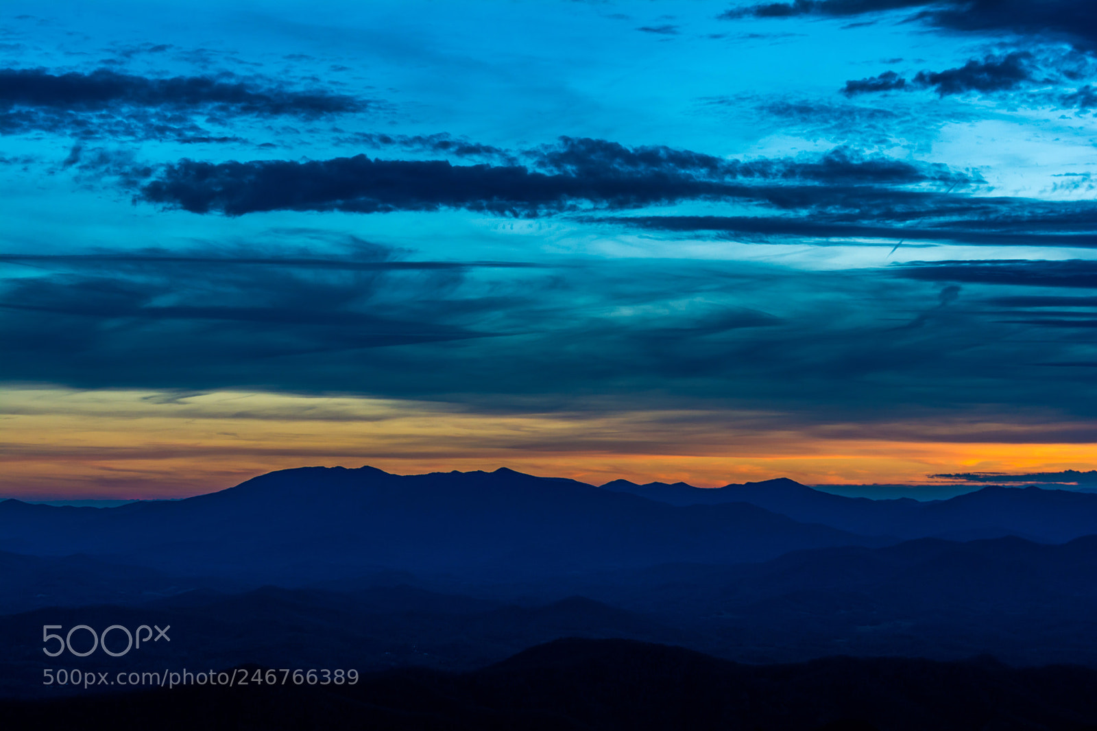 Nikon D7100 sample photo. Sunset from the roan photography