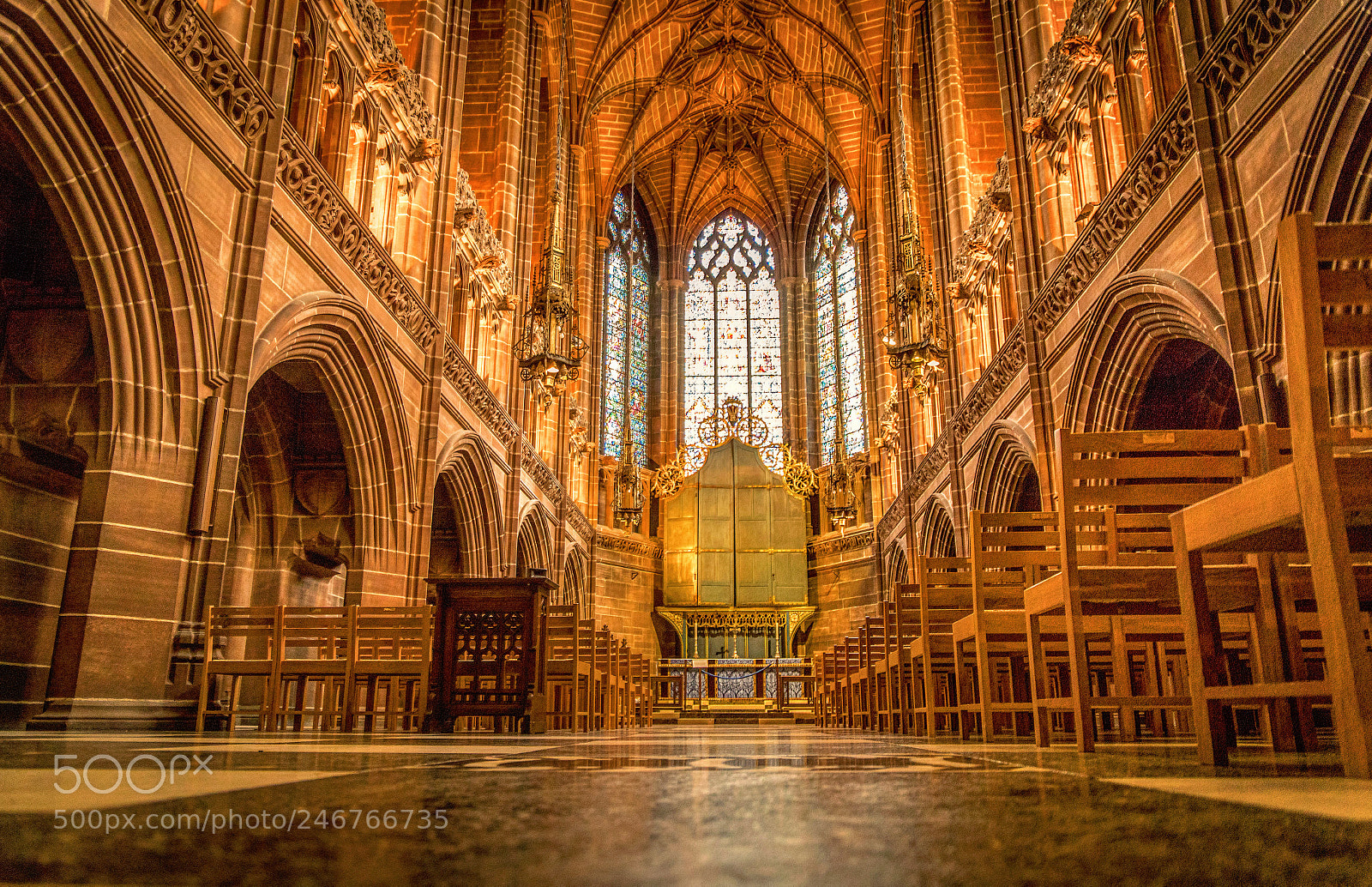Canon EOS 6D Mark II sample photo. Liverpool cathedral, the largest photography
