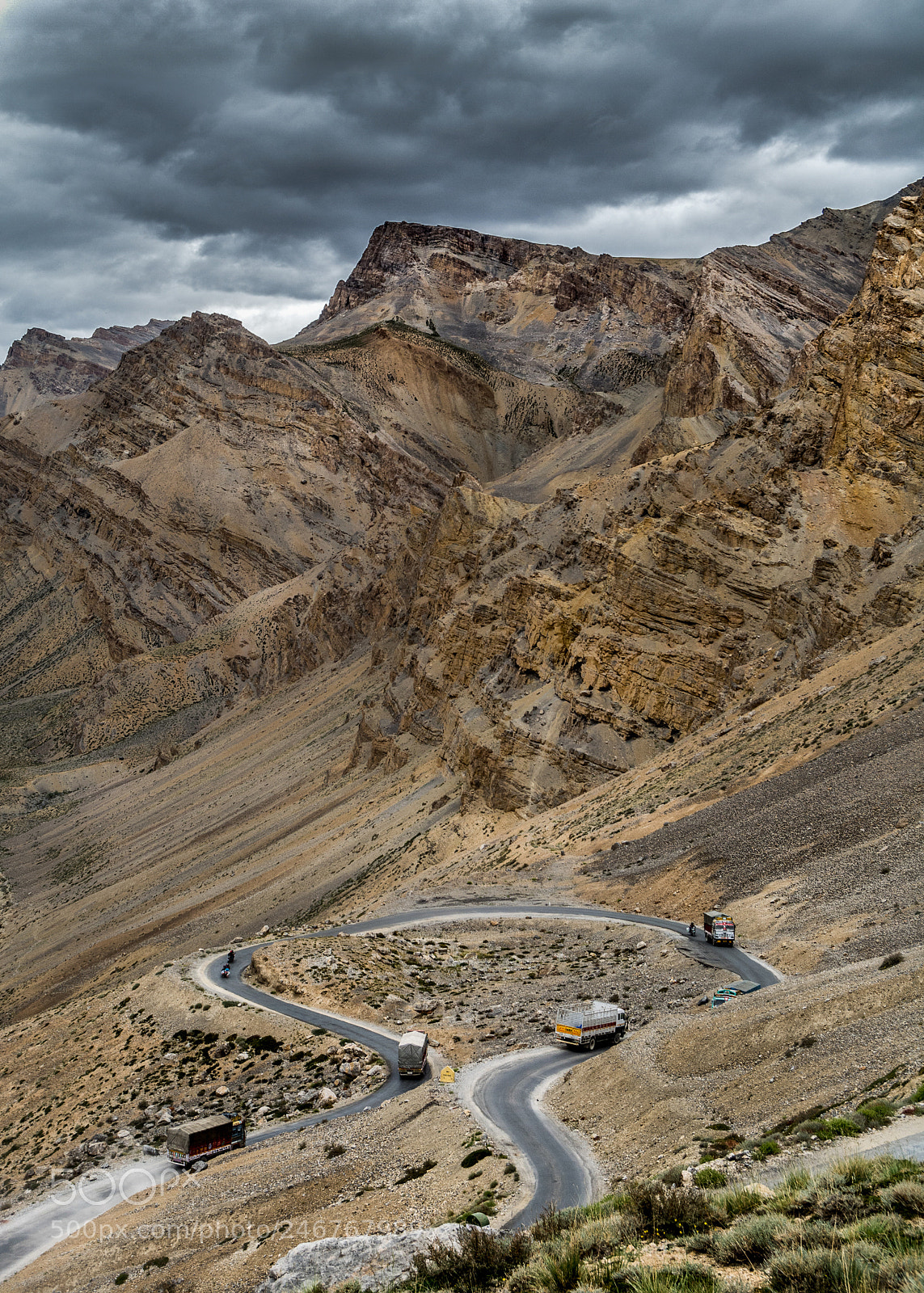 Nikon D5200 sample photo. Baralachala pass photography