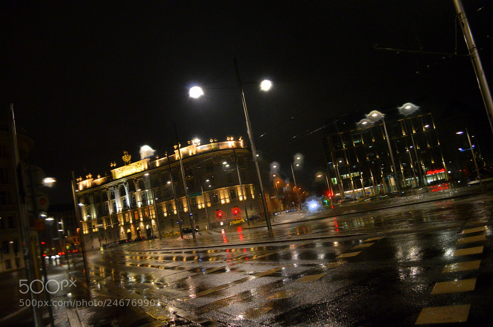 Nikon D3200 sample photo. Rainy street photography