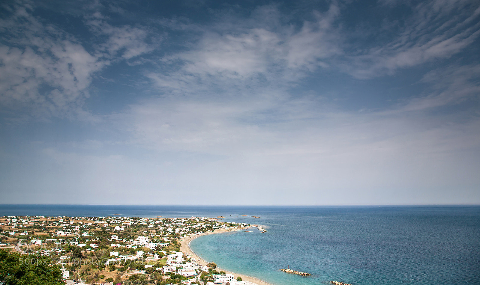Canon EOS 5D sample photo. View from skyros town photography