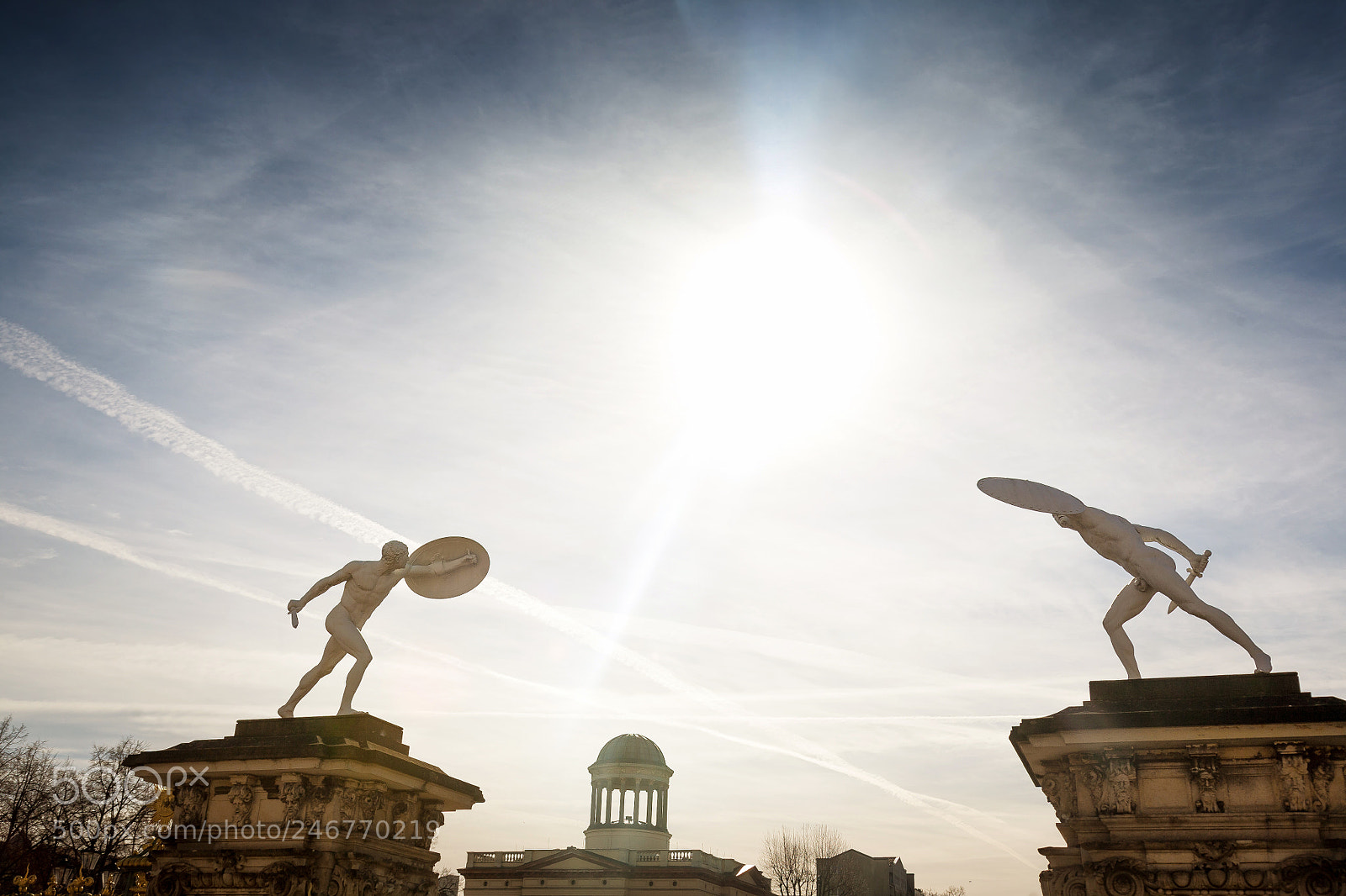 Canon EOS 5D sample photo. Charlottenburg palace gate photography