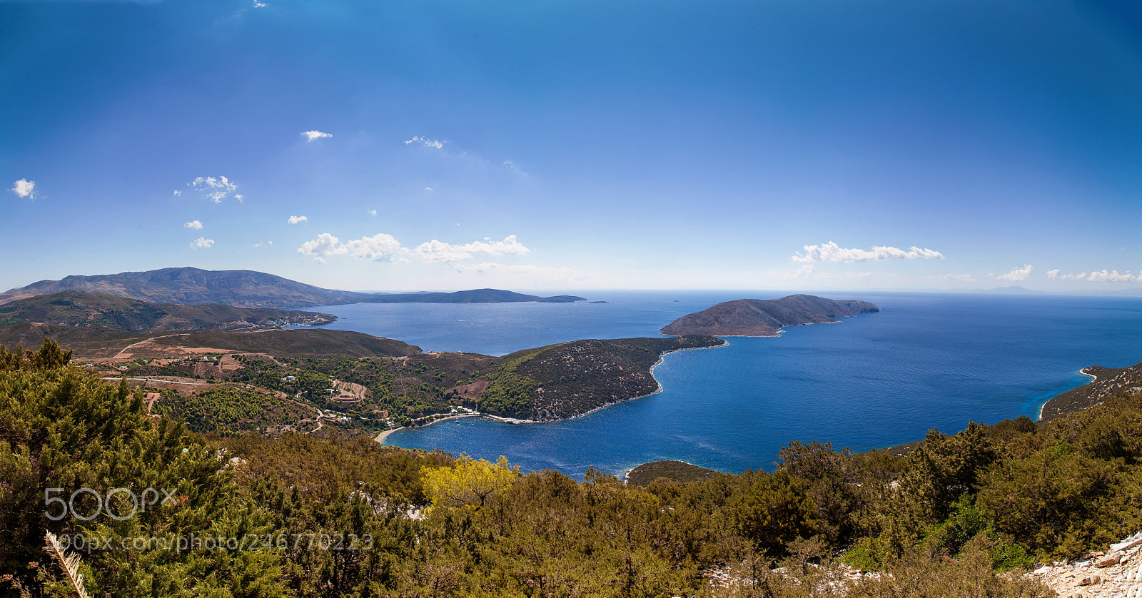 Canon EOS 5D sample photo. Skyros coastline photography