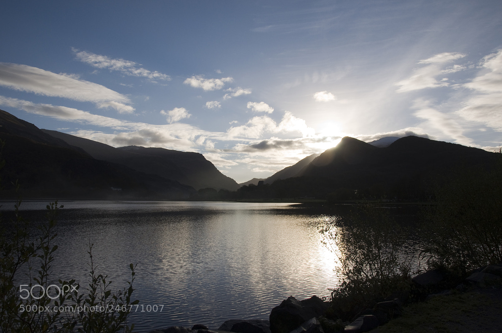 Nikon D90 sample photo. Padarn lake photography