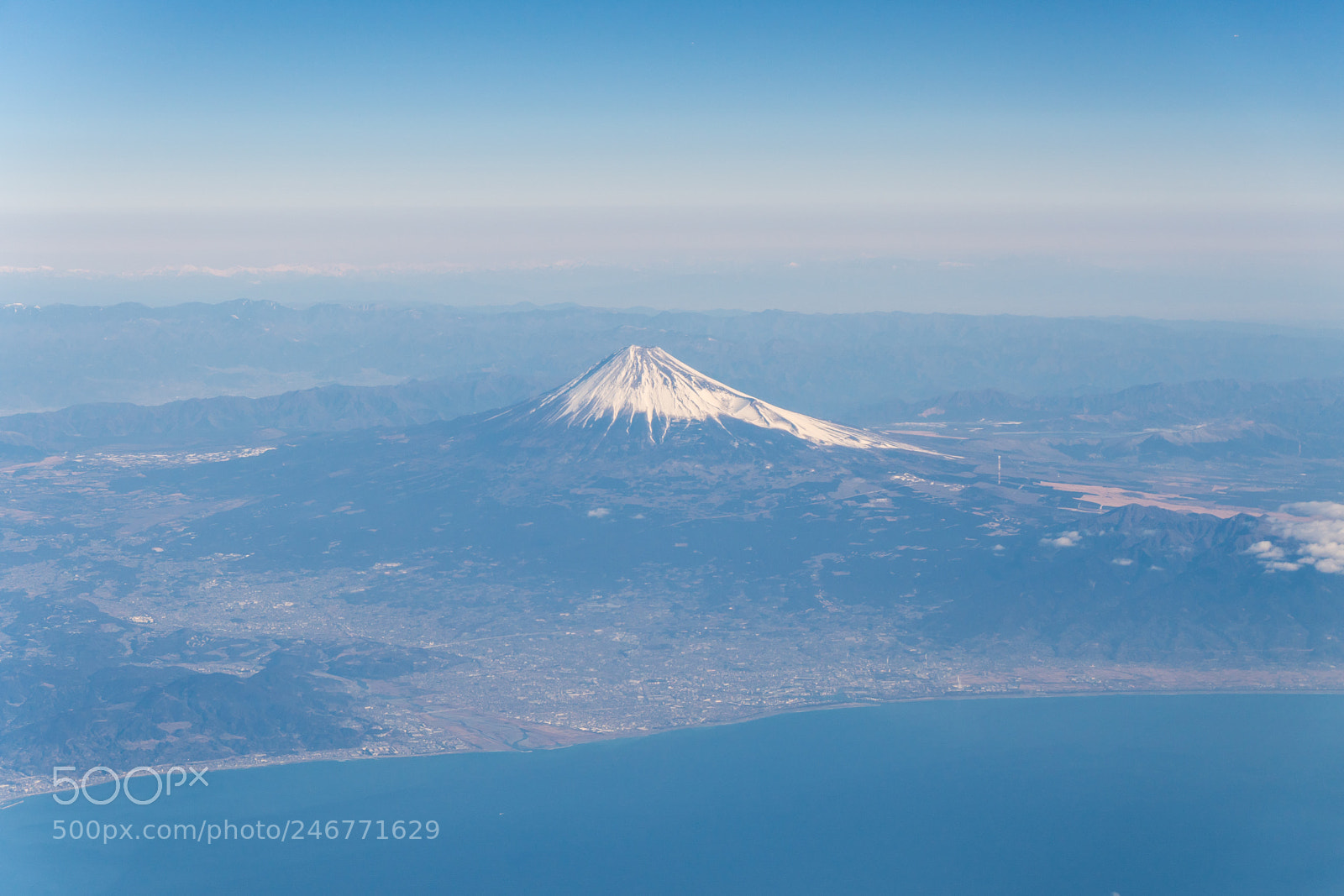 Sony a6500 sample photo. Aerial view of fuji photography