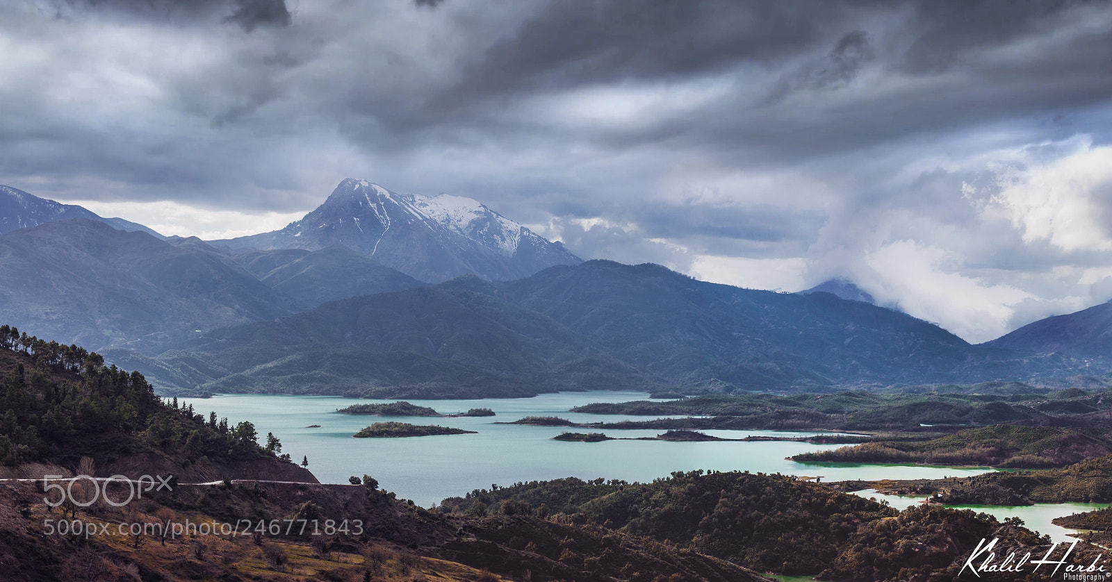 Canon EOS 650D (EOS Rebel T4i / EOS Kiss X6i) sample photo. Cloudy mountain lake photography