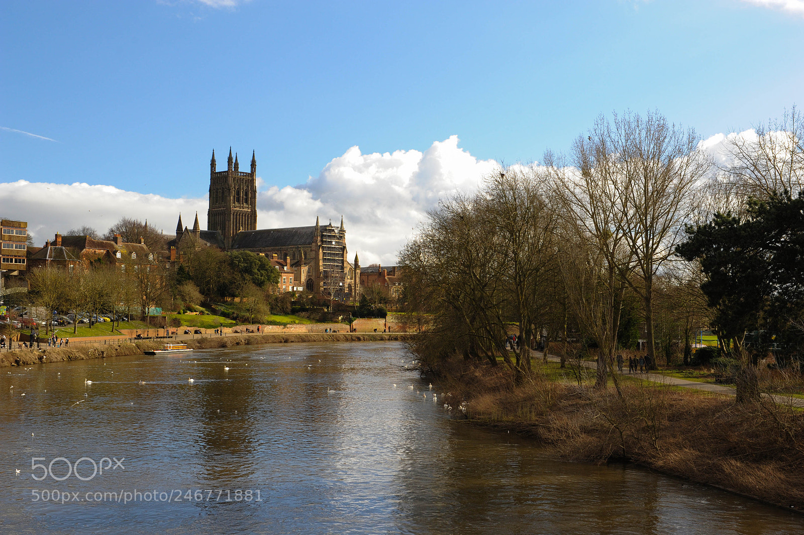 Nikon D700 sample photo. Worcester cathedral photography