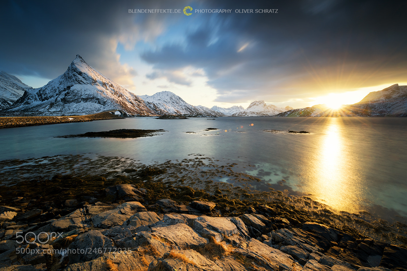 Nikon D810 sample photo. [ ... fjord sunset ] photography
