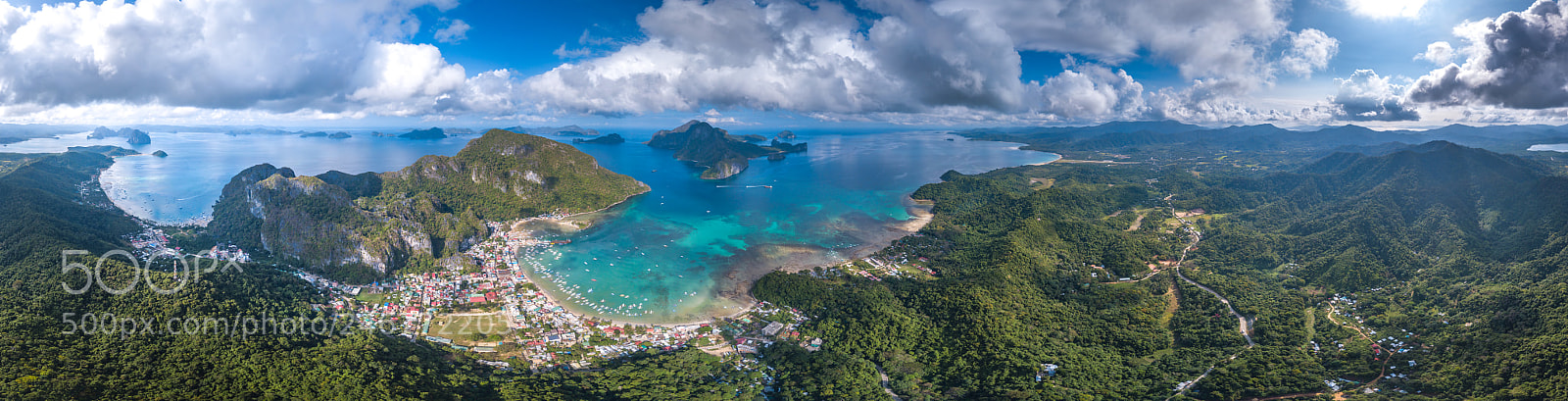 DJI FC220 sample photo. Ultimate panorama of el photography