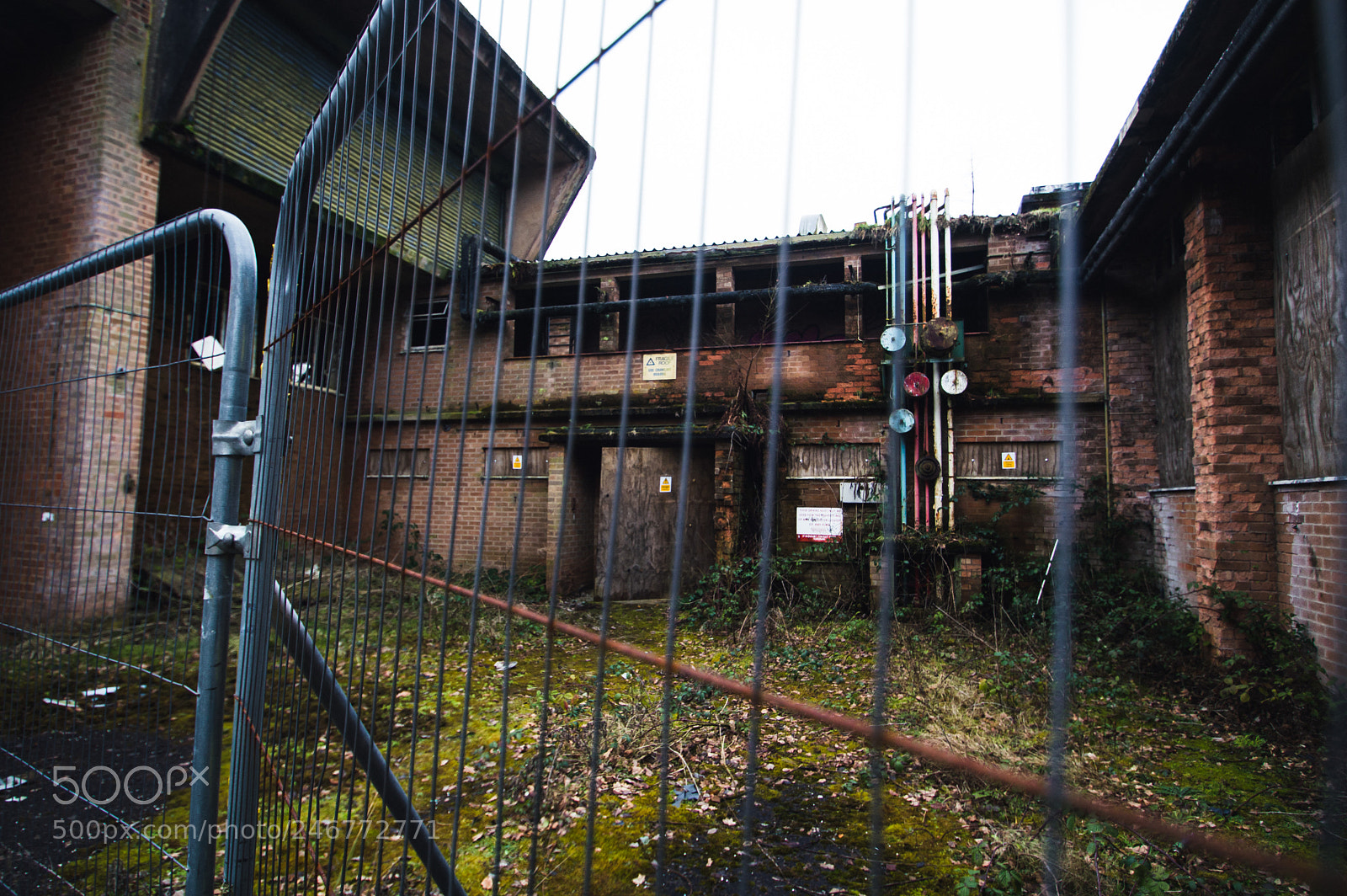 Nikon D3200 sample photo. Gated up photography