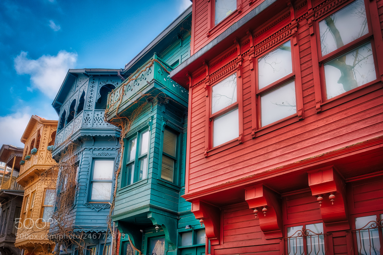 Fujifilm X-T20 sample photo. Dreamy houses photography