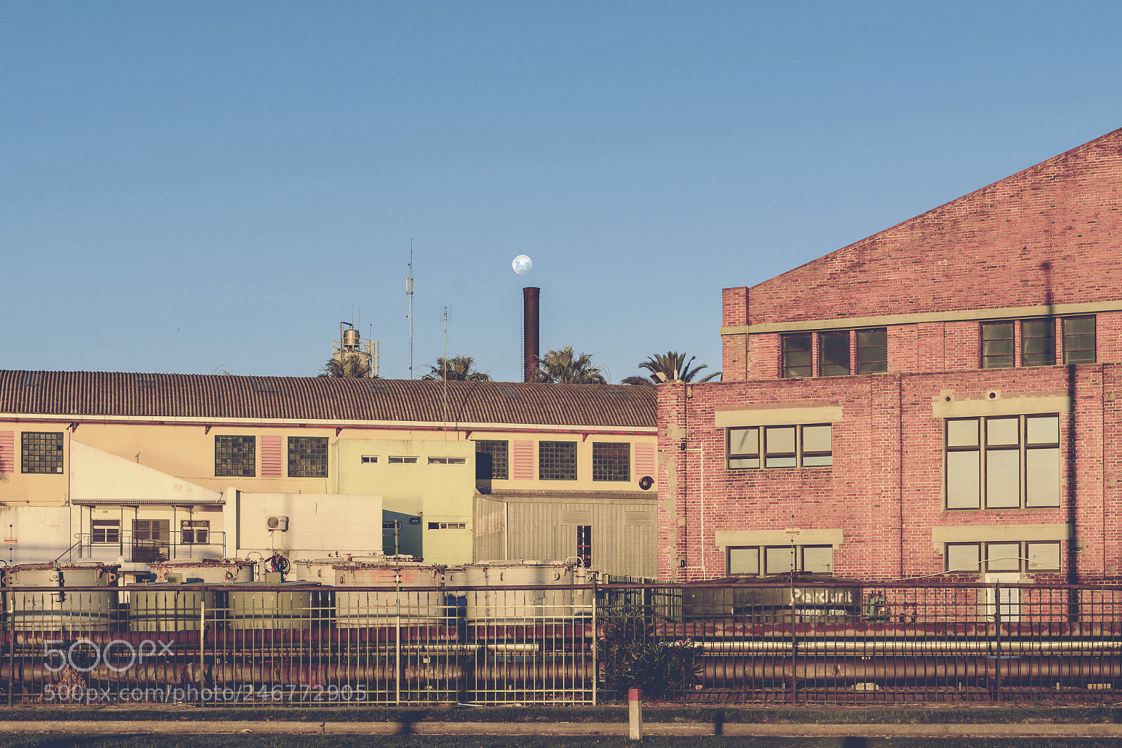 Nikon D7100 sample photo. Moon factory photography