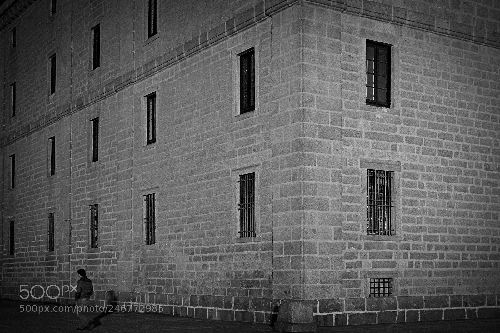 Fujifilm X-Pro1 sample photo. Stone and windows photography