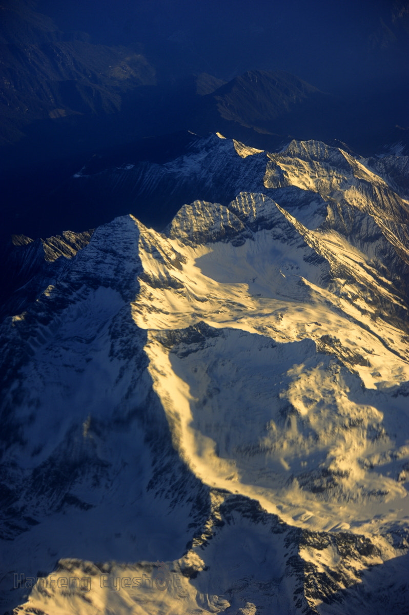 Nikon D700 sample photo. 日照金山 photography
