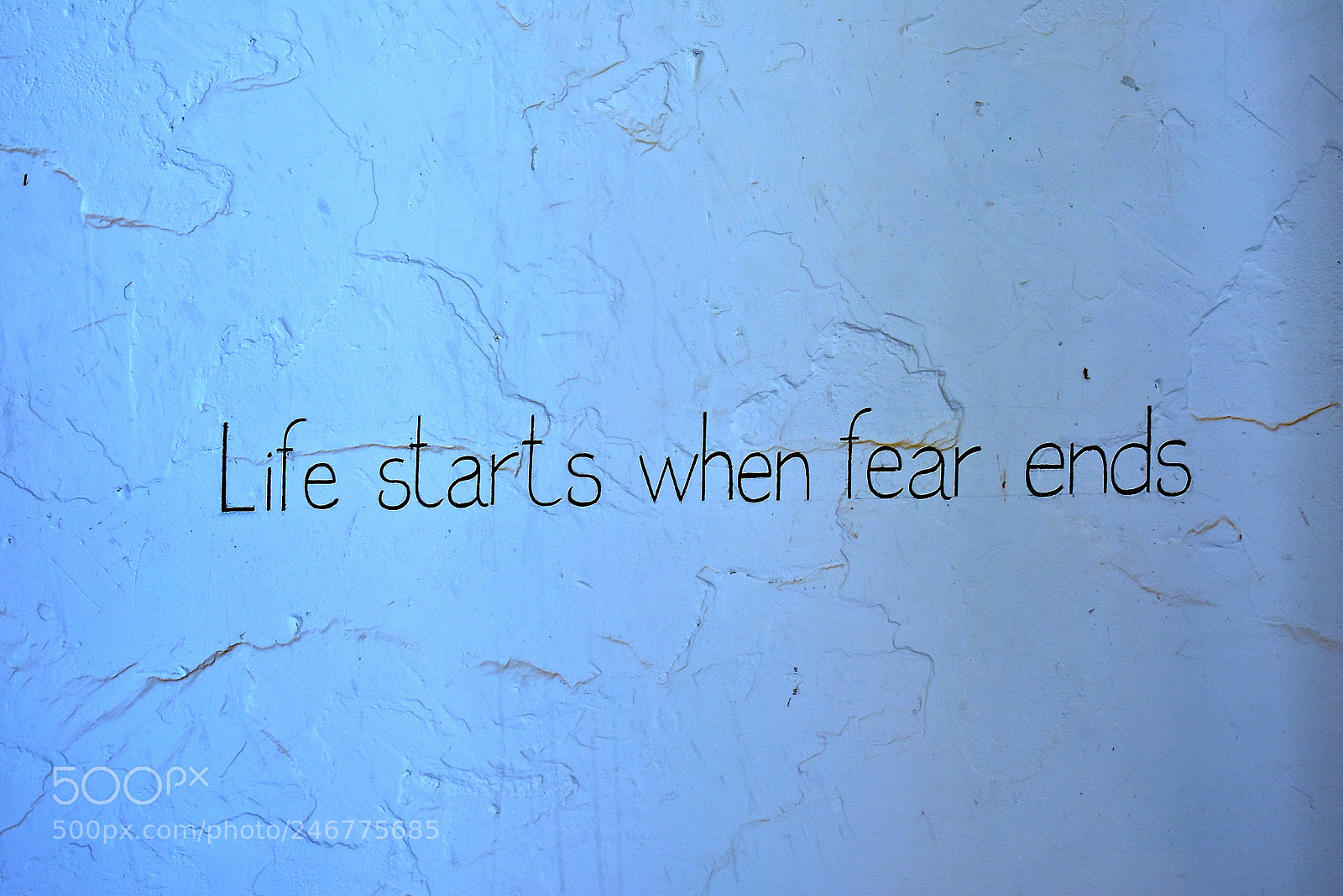 Nikon D7200 sample photo. Life starts when fear photography