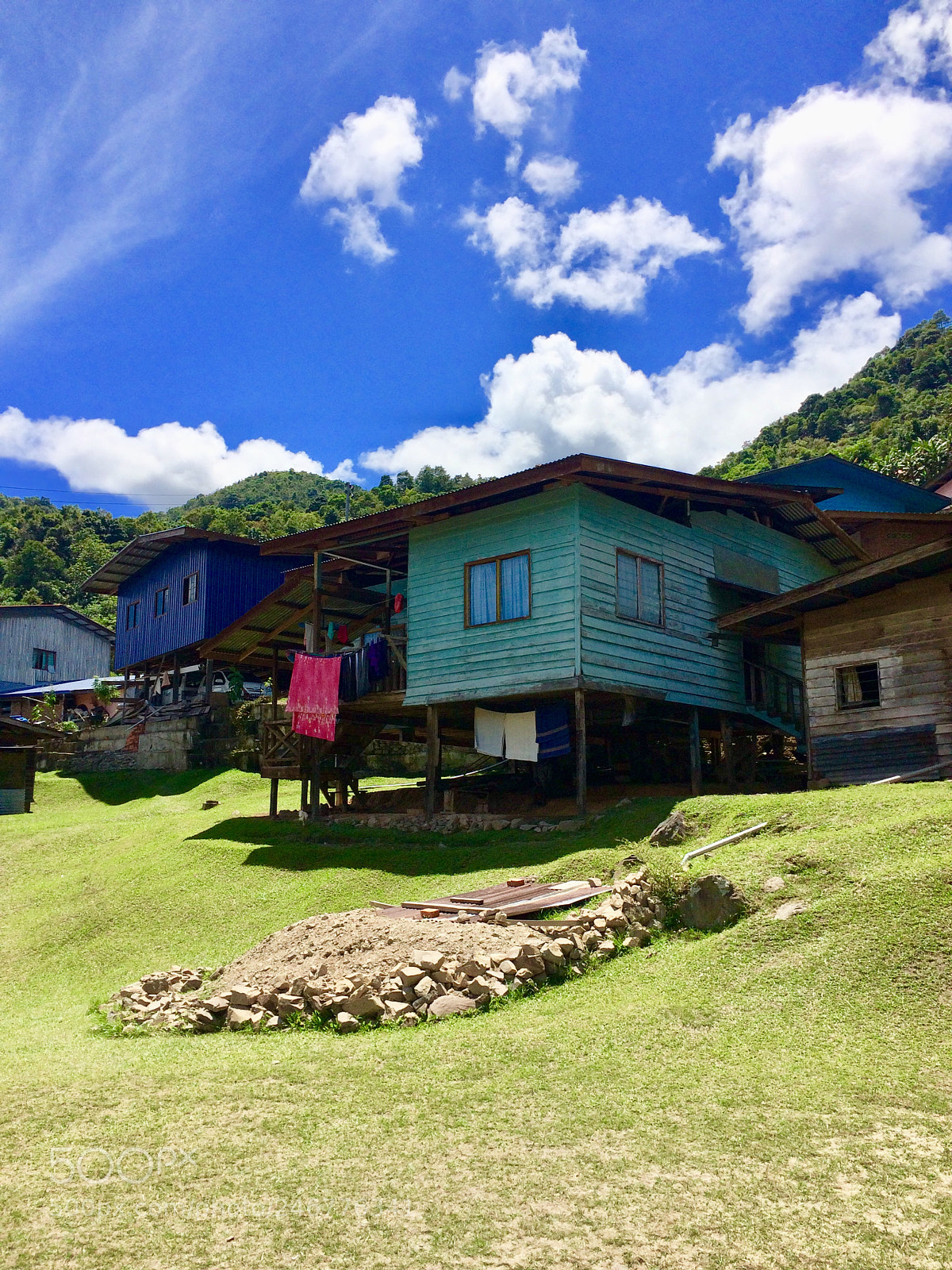 Apple iPhone 5s sample photo. Kampung karanaan, ranau sabah photography
