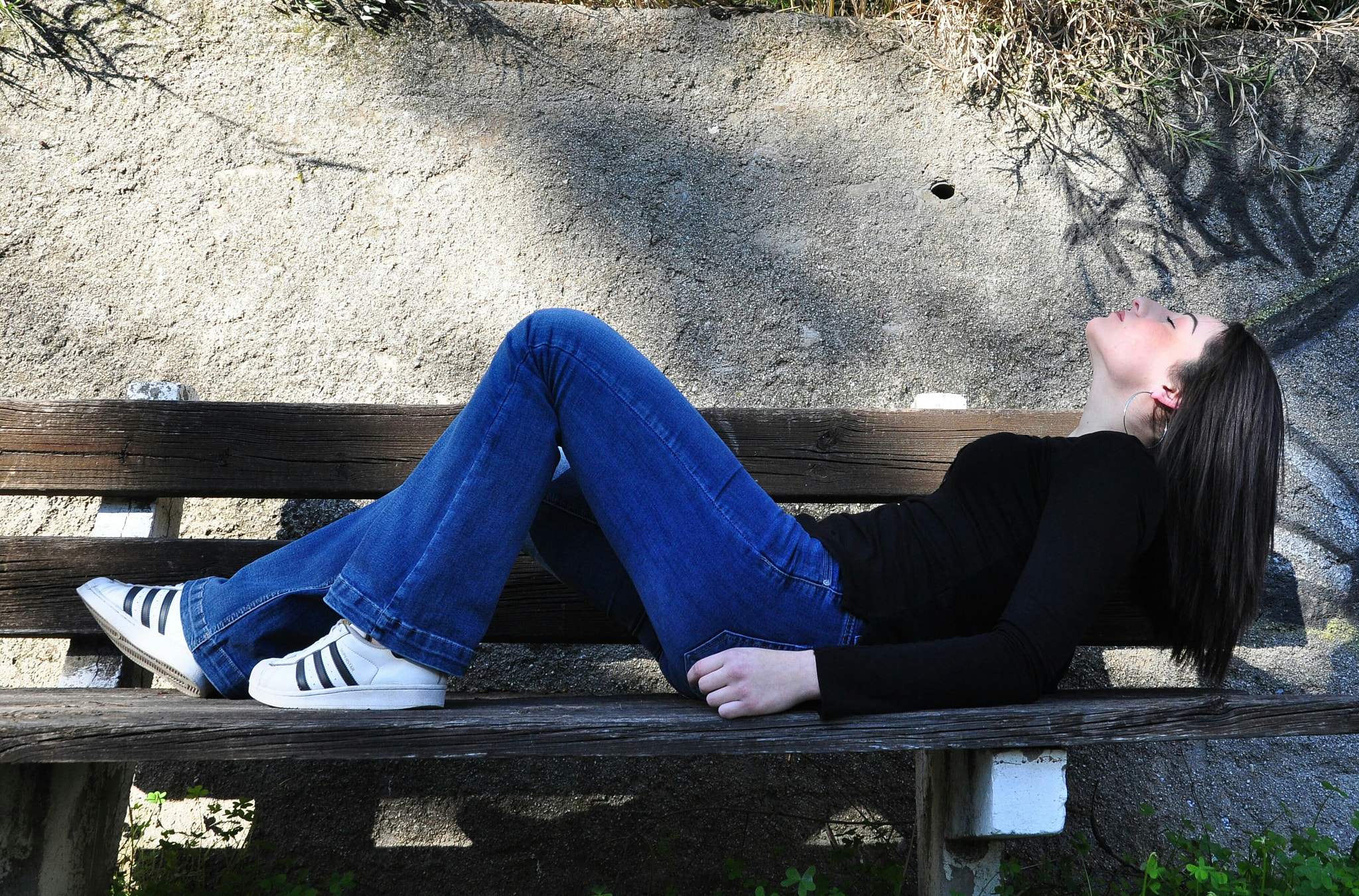 Nikon D90 sample photo. The bench! photography