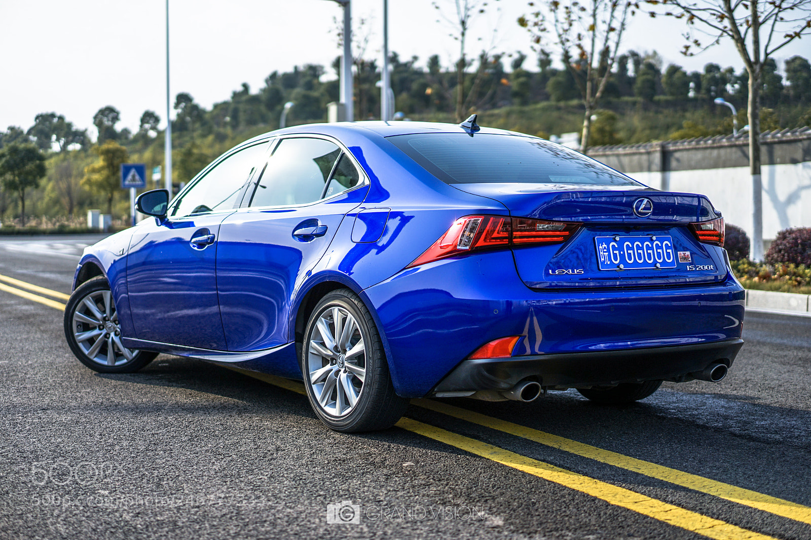 Sony a7 II sample photo. Lexus is200t f-sport photography