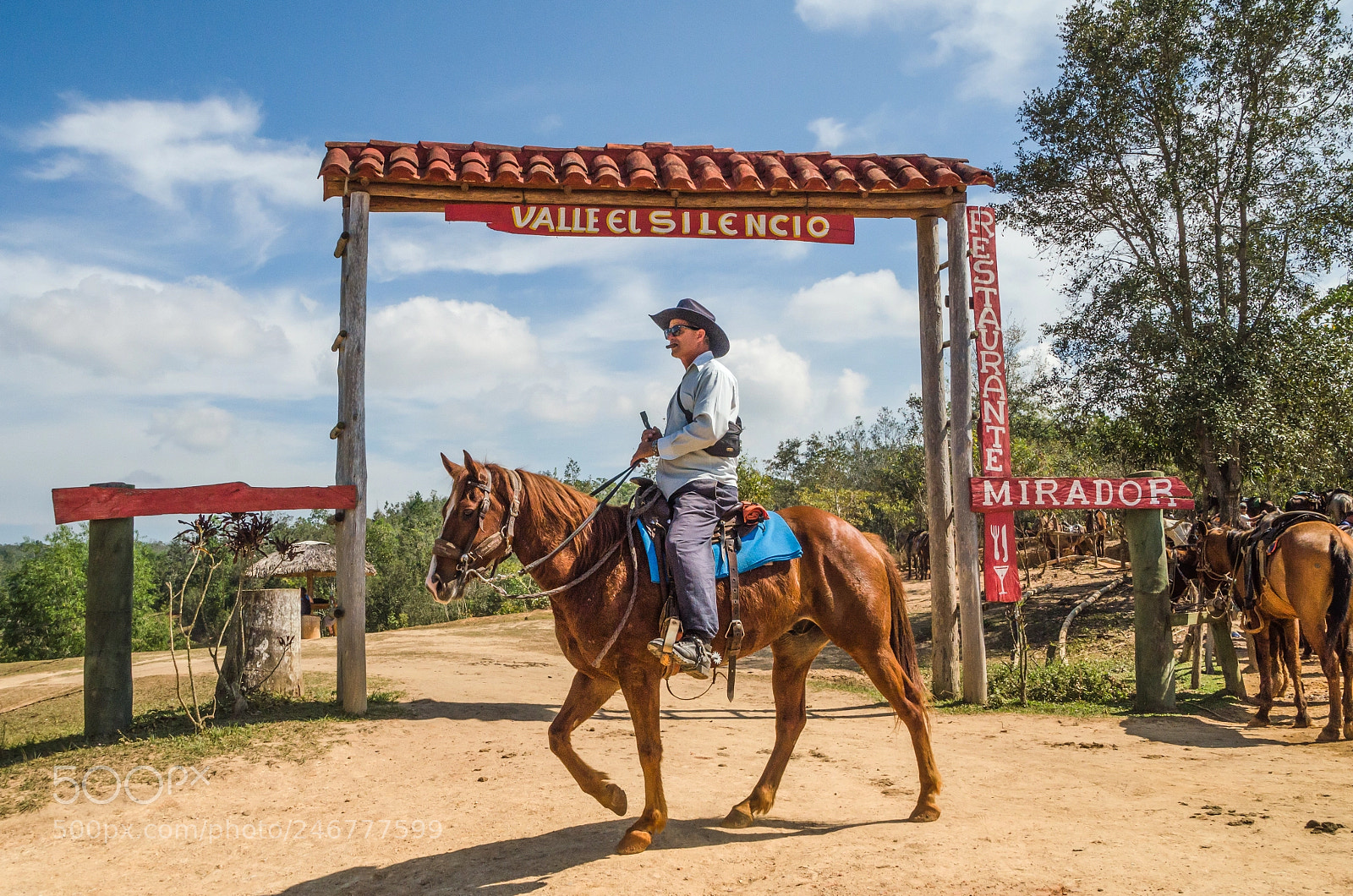 Nikon D5100 sample photo. Cuban cowboy with cigar photography