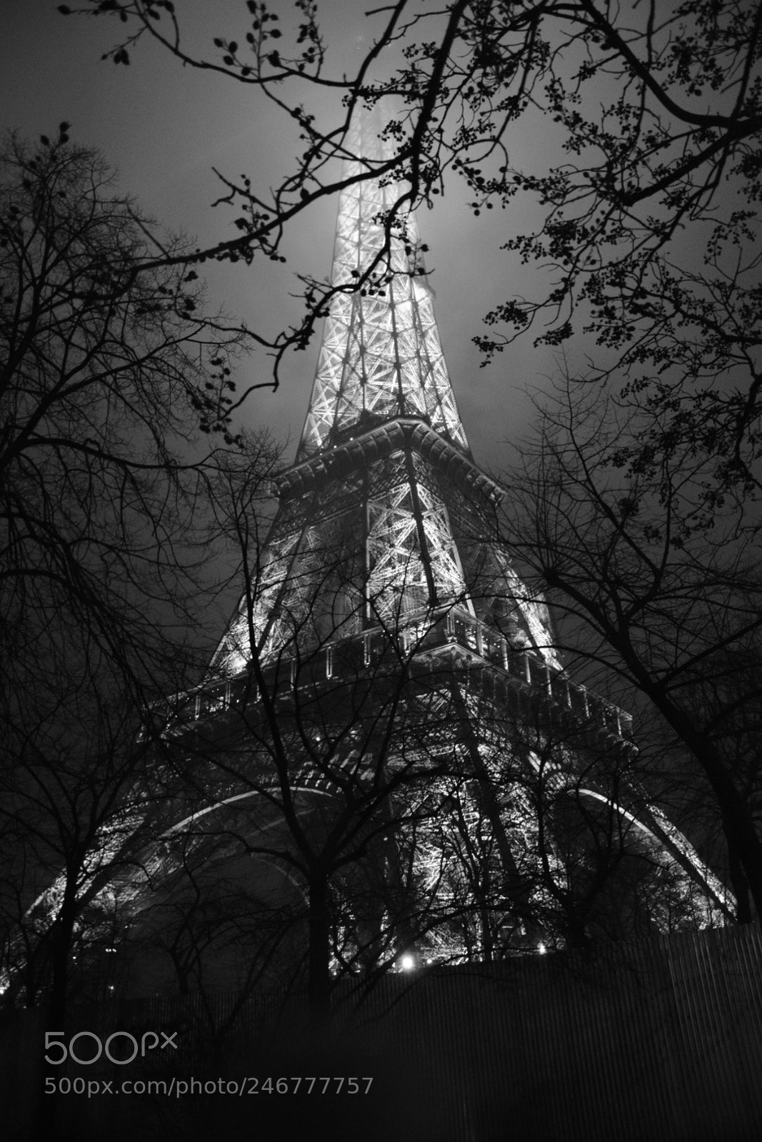 Nikon D5300 sample photo. Eiffel by night photography