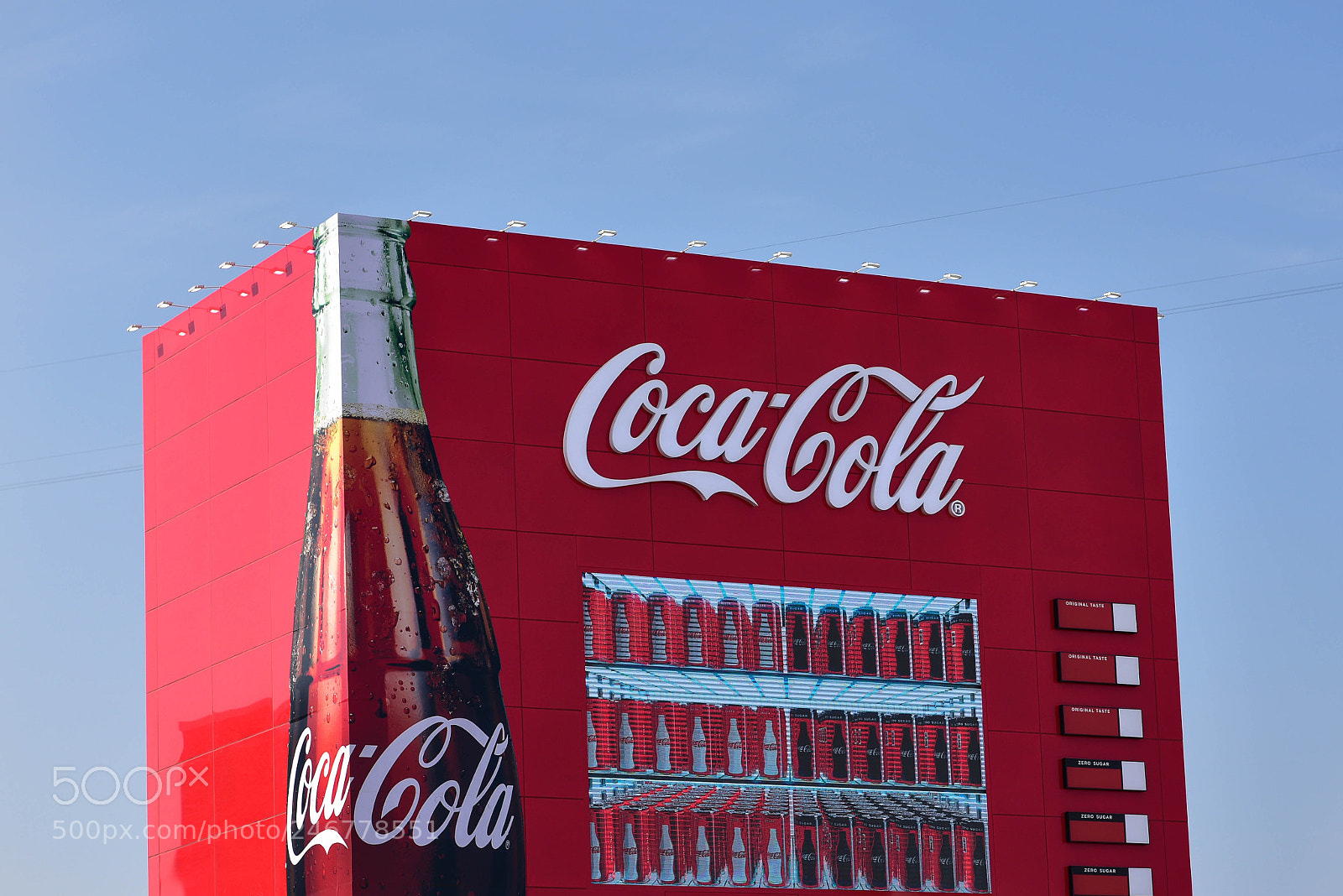 Nikon D810 sample photo. Cocacola photography