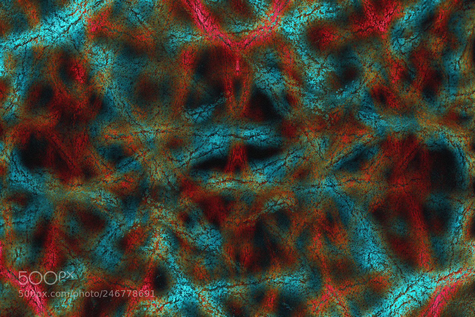 Canon EOS 40D sample photo. Red and blue fantasy photography