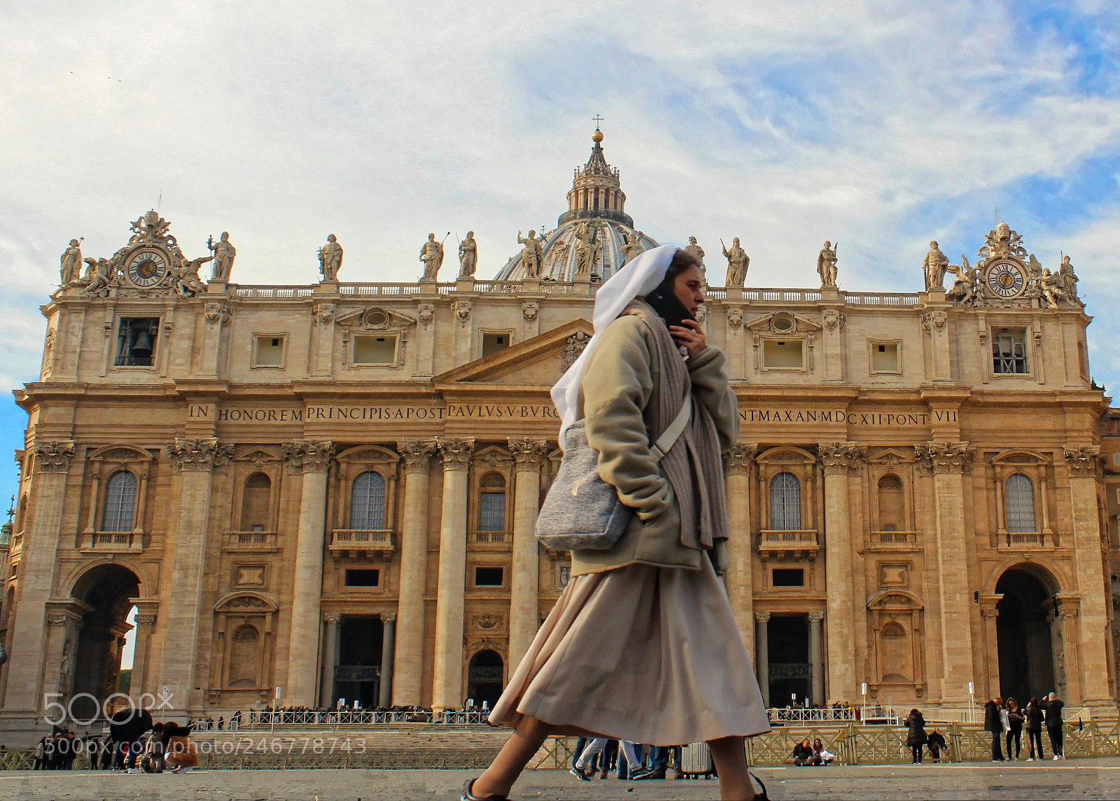 Canon EF-S 18-55mm F3.5-5.6 III sample photo. Vatican country of religion photography