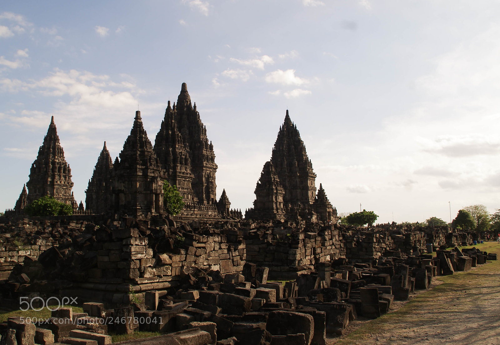 Sony Alpha DSLR-A200 sample photo. Candi prambanan photography