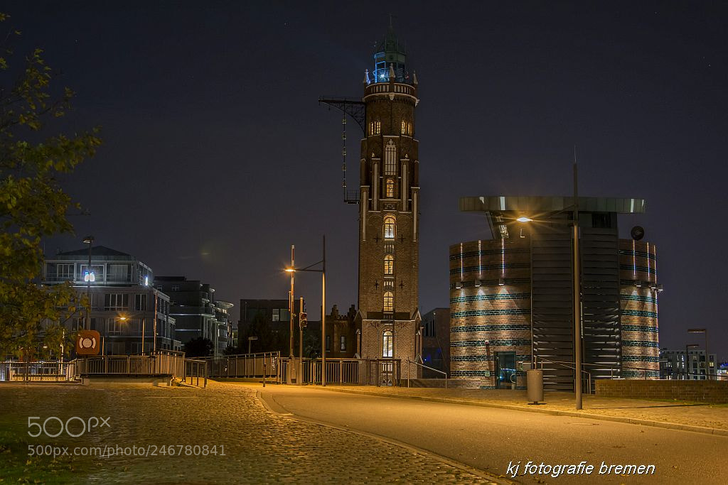 Nikon D7100 sample photo. Leuchtturn bremerhaven photography