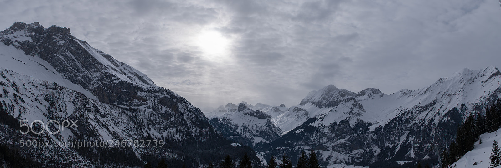 Pentax K-1 sample photo. Mountain panorama photography