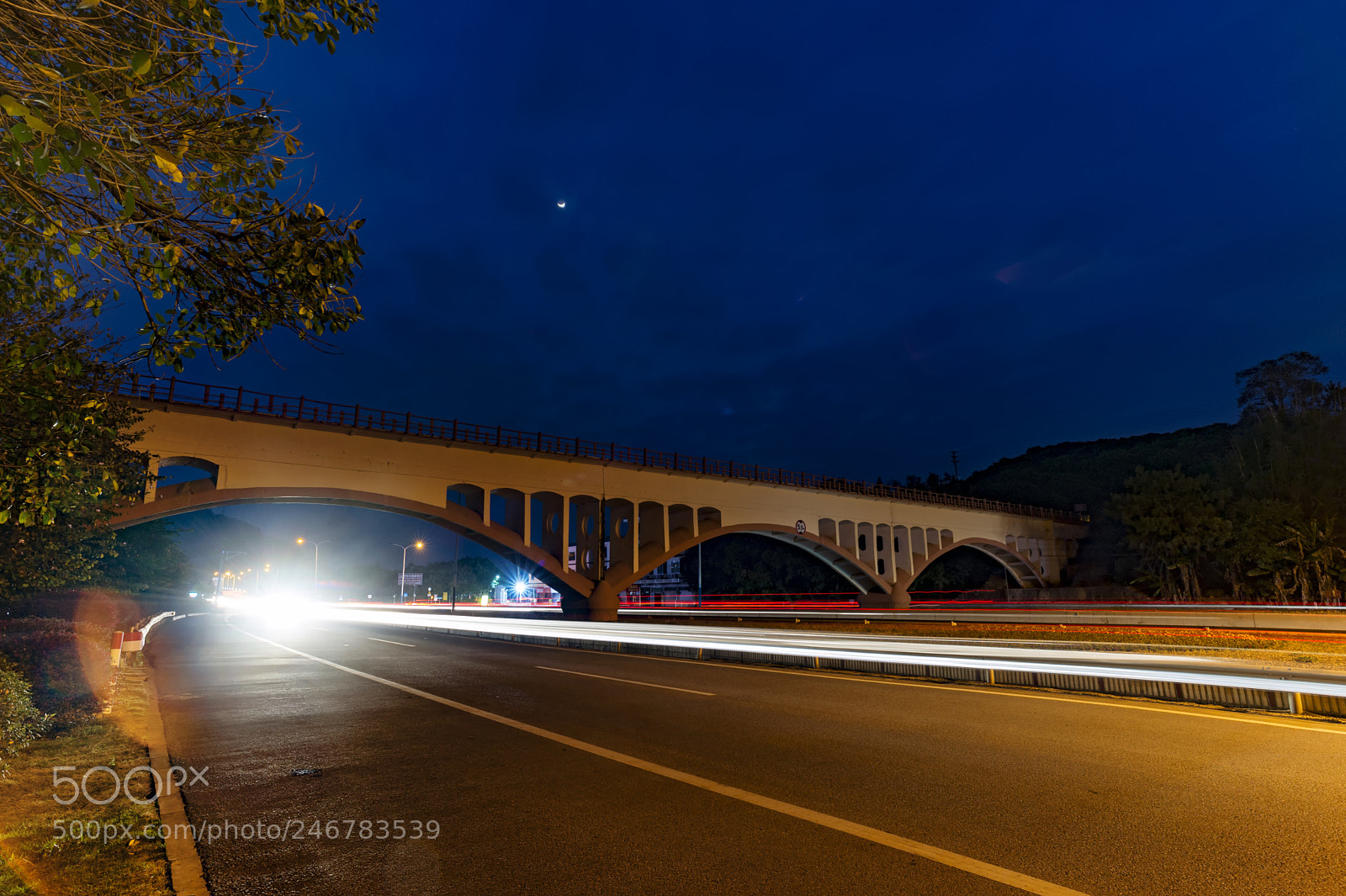 Nikon Df sample photo. New moon photography