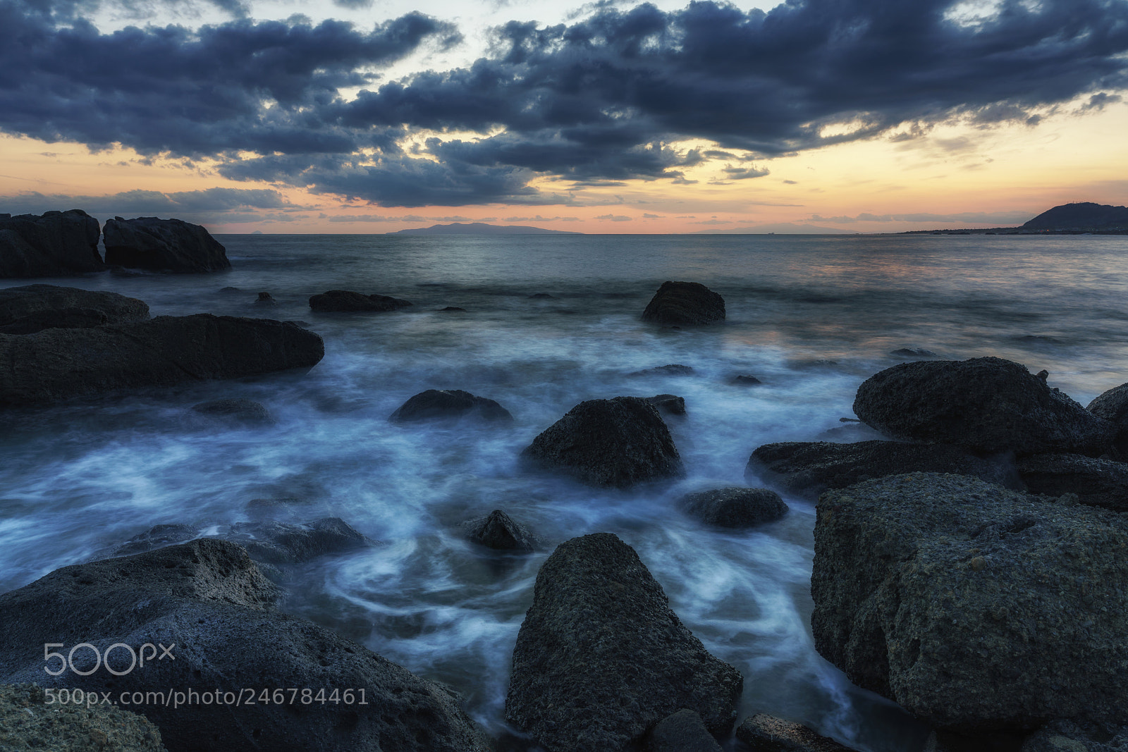 Sony a7R III sample photo. Sunset coast photography