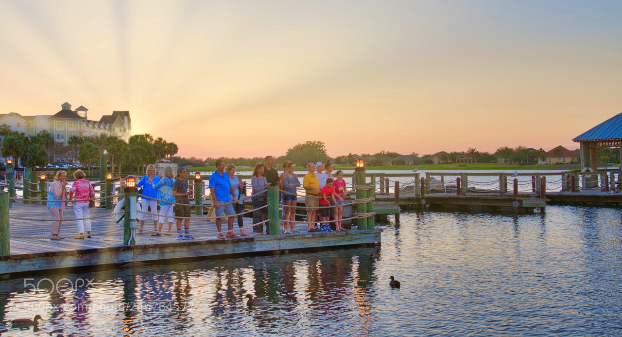 Nikon D500 sample photo. Boardwalk at sunset photography