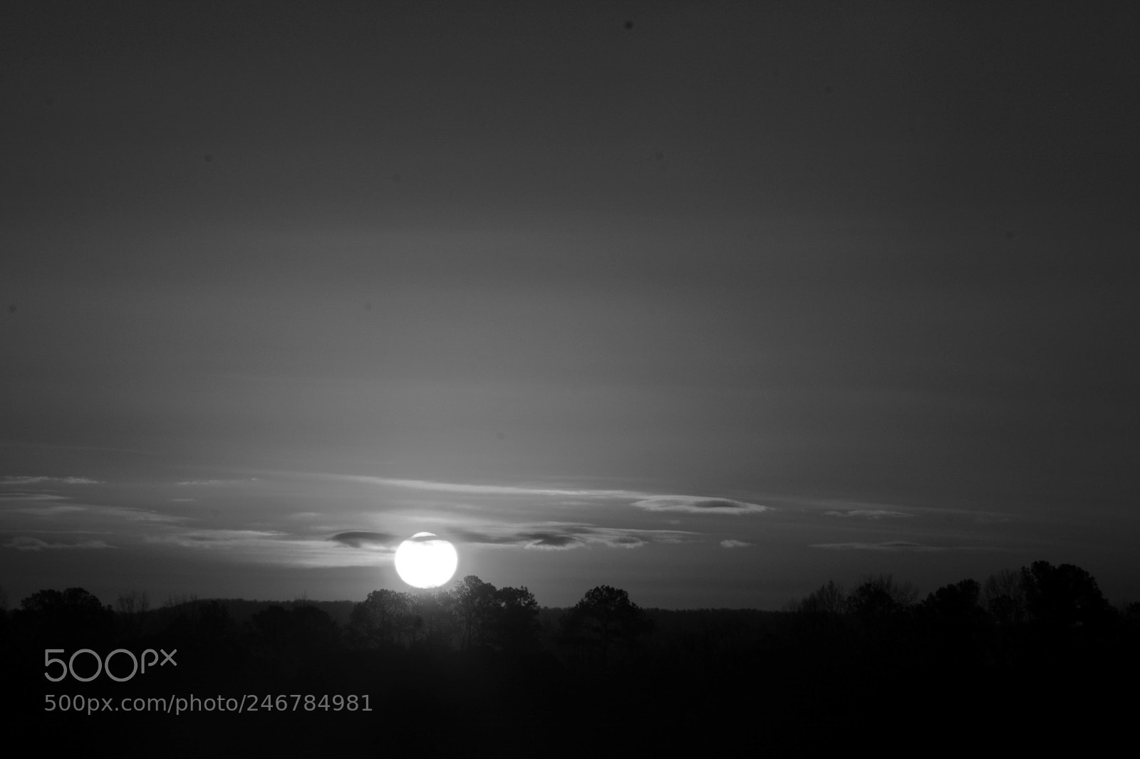 Nikon D7100 sample photo. Sunrise 2/20/18 b&w photography
