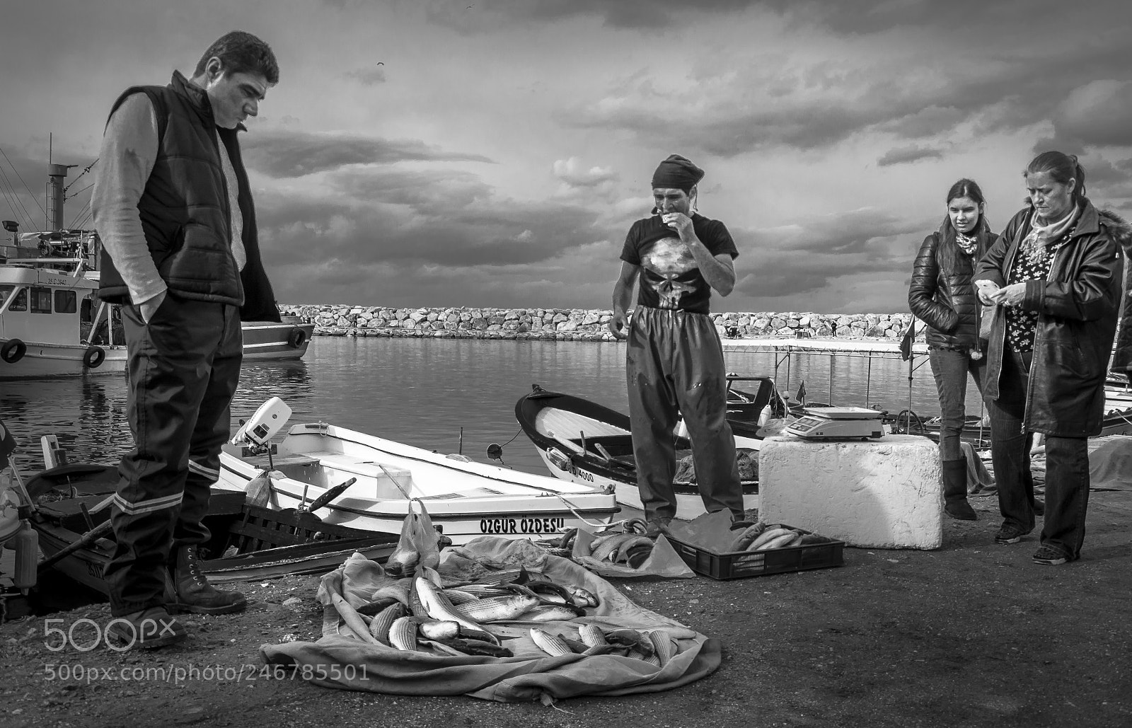 Nikon D5100 sample photo. Fish sale photography