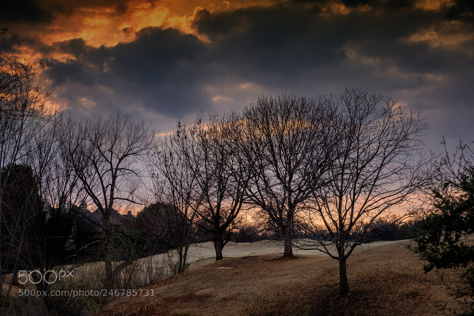 Fujifilm X-E3 sample photo. Dreary sunset photography