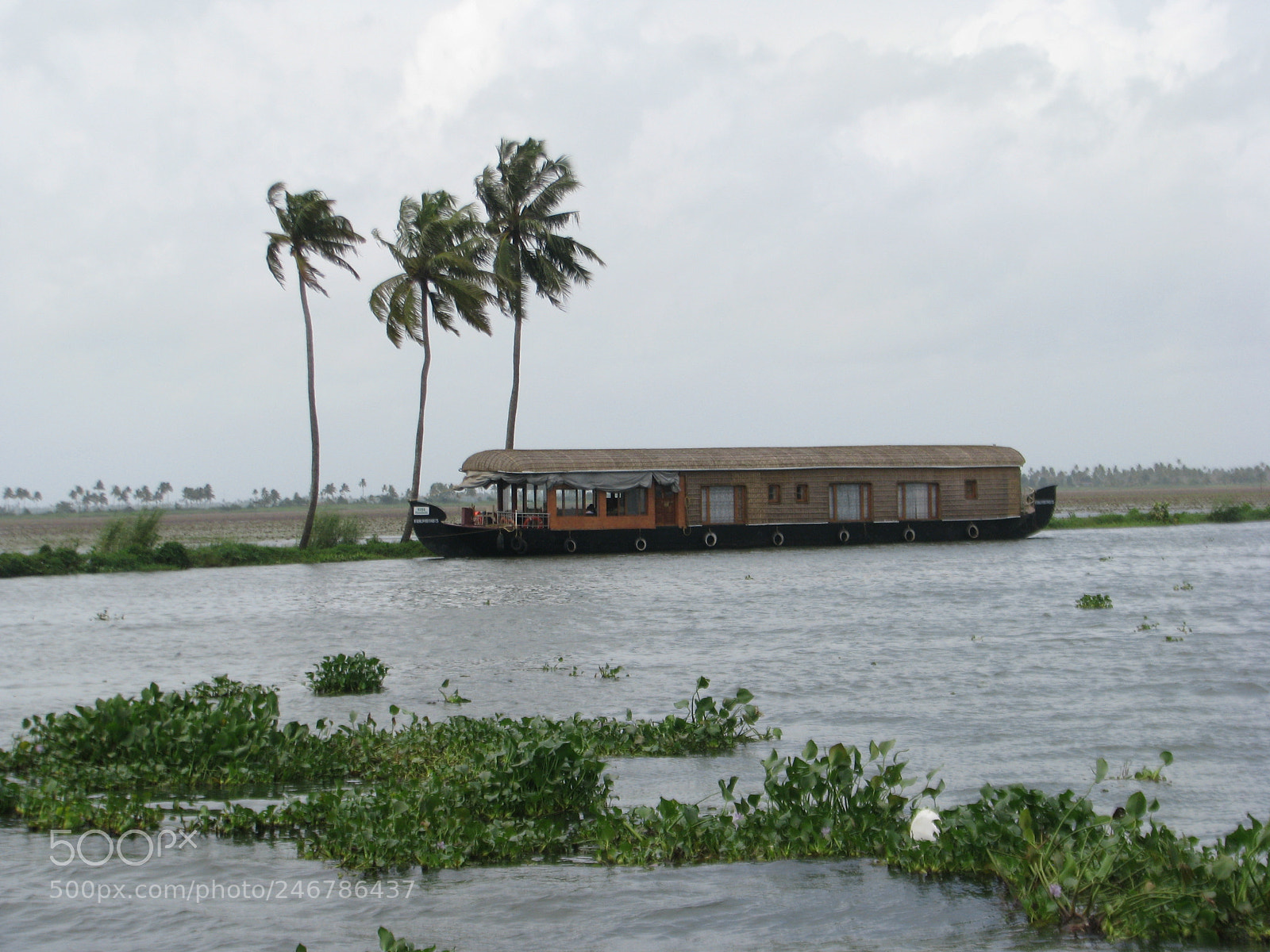 Canon POWERSHOT S5 IS sample photo. House boat photography