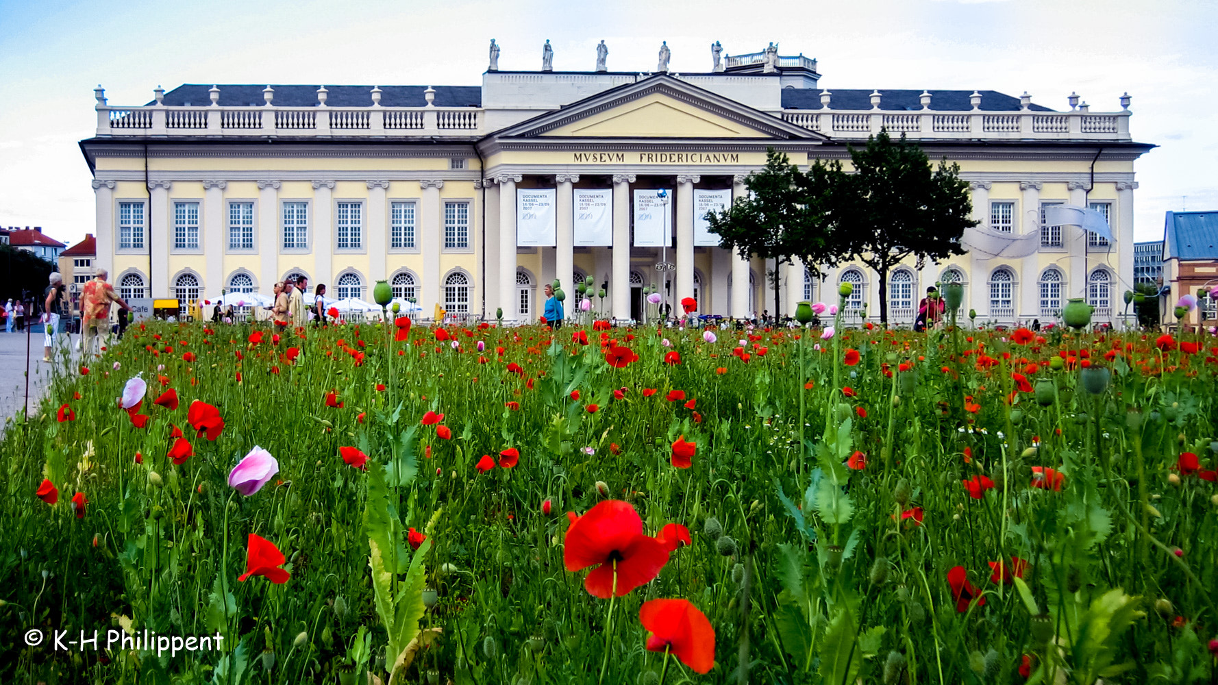 Canon DIGITAL IXUS 50 sample photo. Kassel (germany), documenta 12 (2007), the / das fridericianum photography