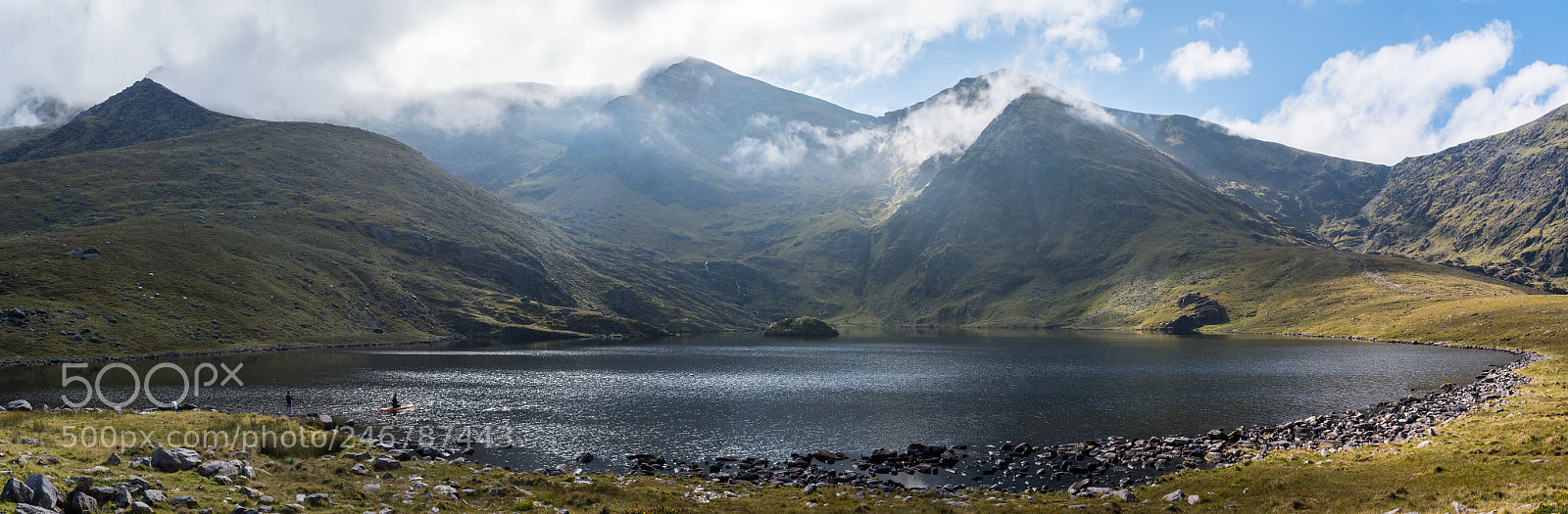 Nikon D5600 sample photo. Carrauntoohil lough calle panorama photography