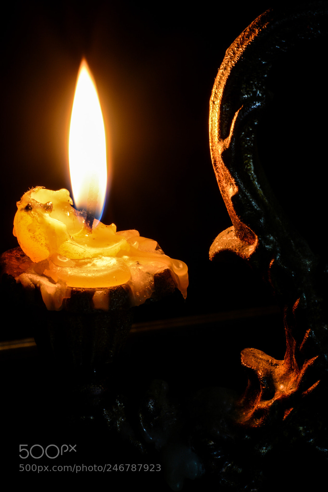 Nikon D7100 sample photo. свеча photography